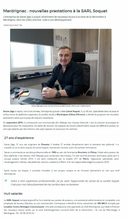 Article de journal